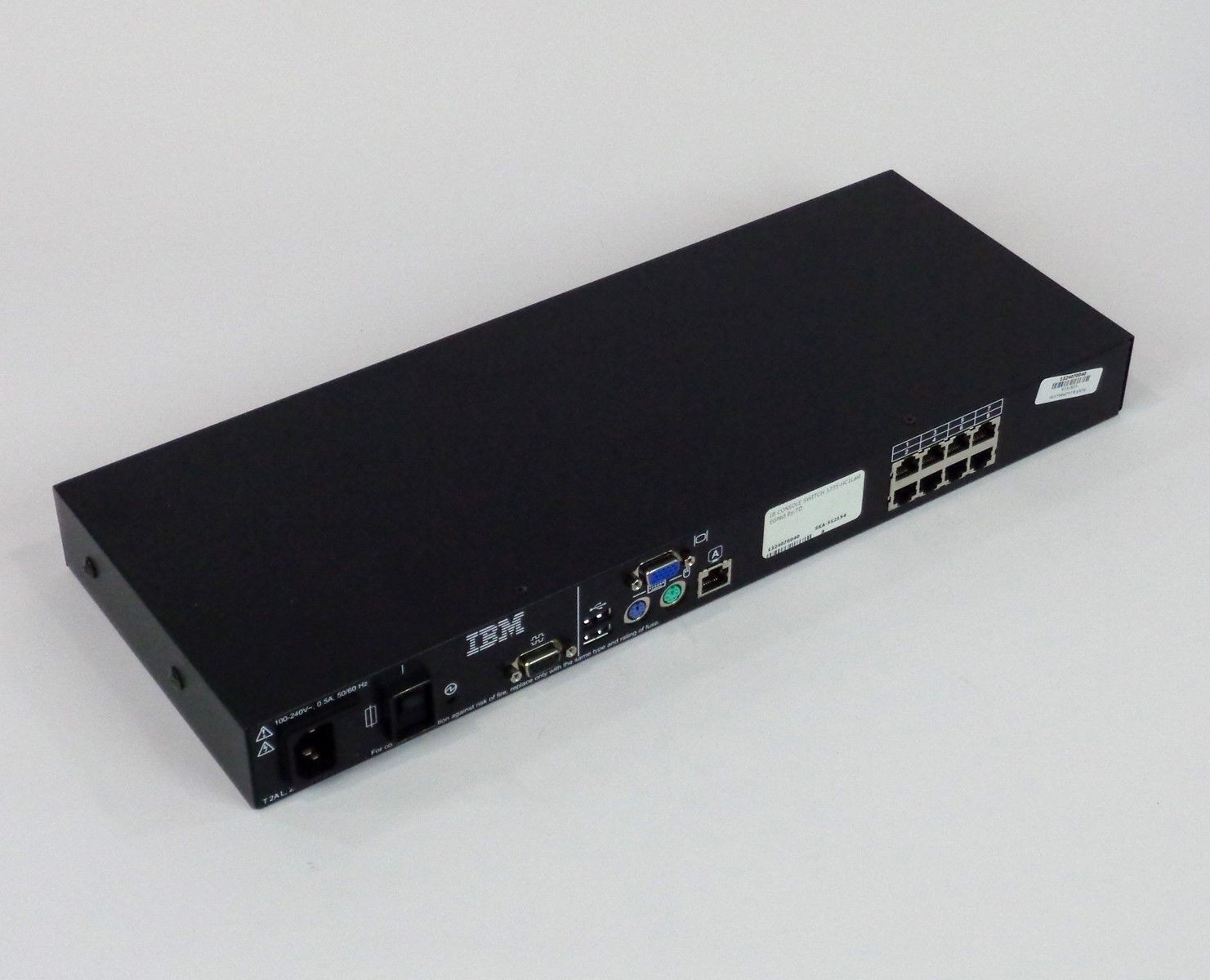 IBM LCM2 8 Port KVM Switch (39M2877)