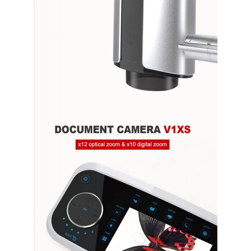HD Document Camera With Optical Zoom V1XS