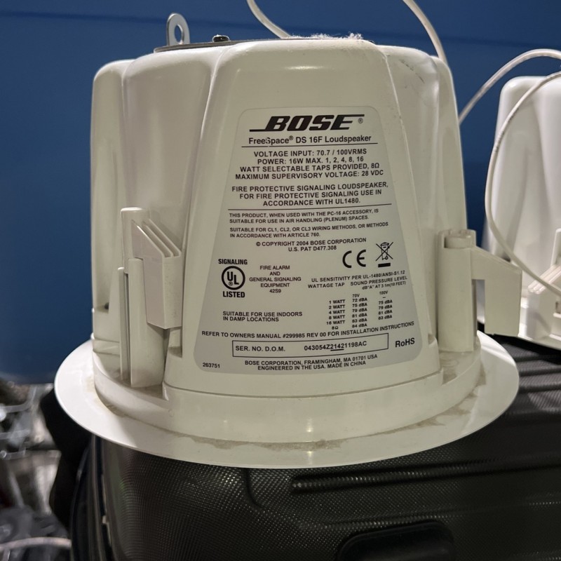 BOSE FreeSpace DS 16F 16W Passive Ceiling Loudspeaker - Speaker