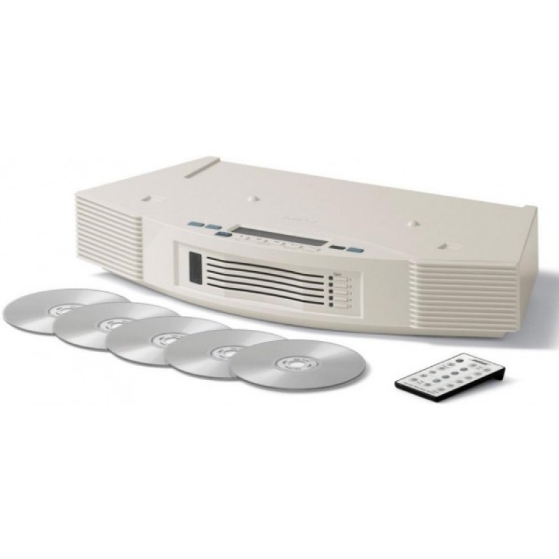 Platinum White Bose Acoustic Wave System II 5-CD Changer 