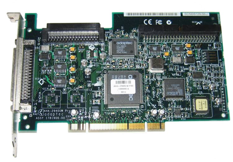 Adaptec AHA-2940UW SCSI Controller Card