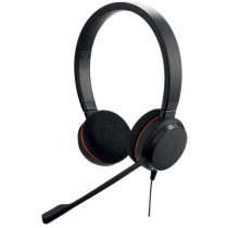 Jabra Evolve 20 MS Stereo Headphone For Skype & Call Centre