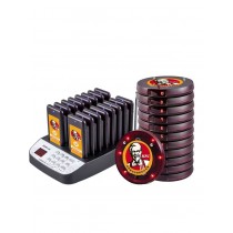 Wireless calling / ordering table pager alarm system