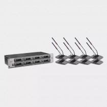 BKR 8CH UHF Wireless Conference Microphone System KX-D3938