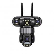 4G Sim IP Camera 3 Lens 6 Megapixel SC28-G