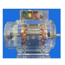Transparent Three-Phase Two-speed AC Motor For Educational Purpose