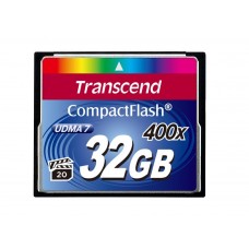 Transcend 32GB CompactFlash Memory Card 400x