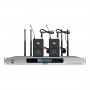 DSPPA D5822 True Diversity Wireless Microphone (2 Clip Microphone)