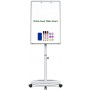 Magnetic White Board With Rounded Movable Stand 90CM