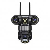 4G Sim IP Camera 3 Lens 6 Megapixel SC28-G